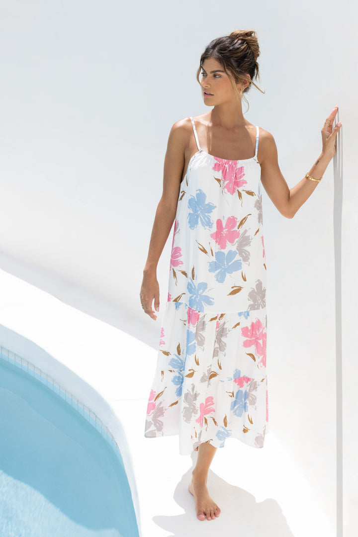 Amelie Floral Splash Dress