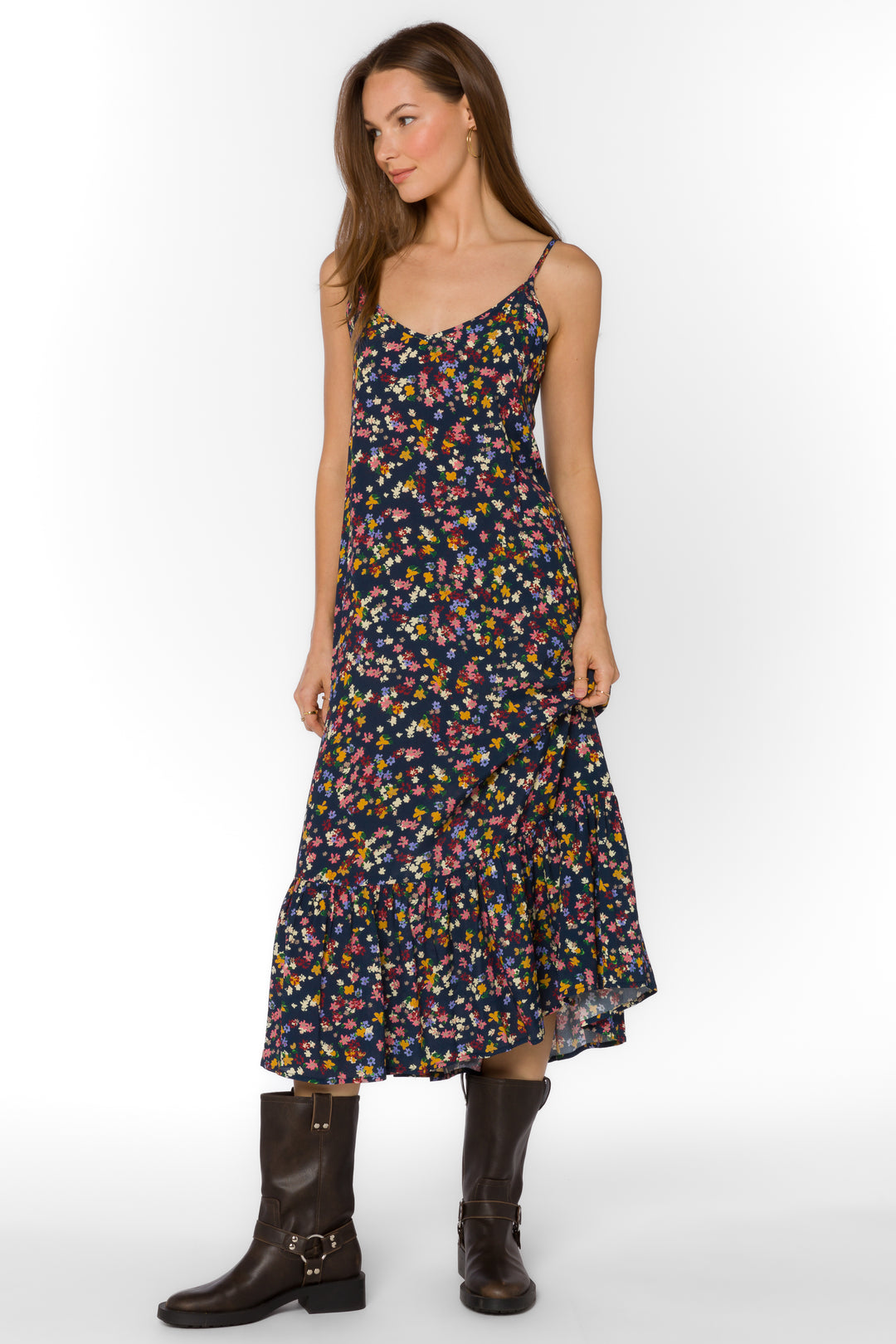 Adele Ditsy Floral Dress - Dresses - Velvet Heart Clothing