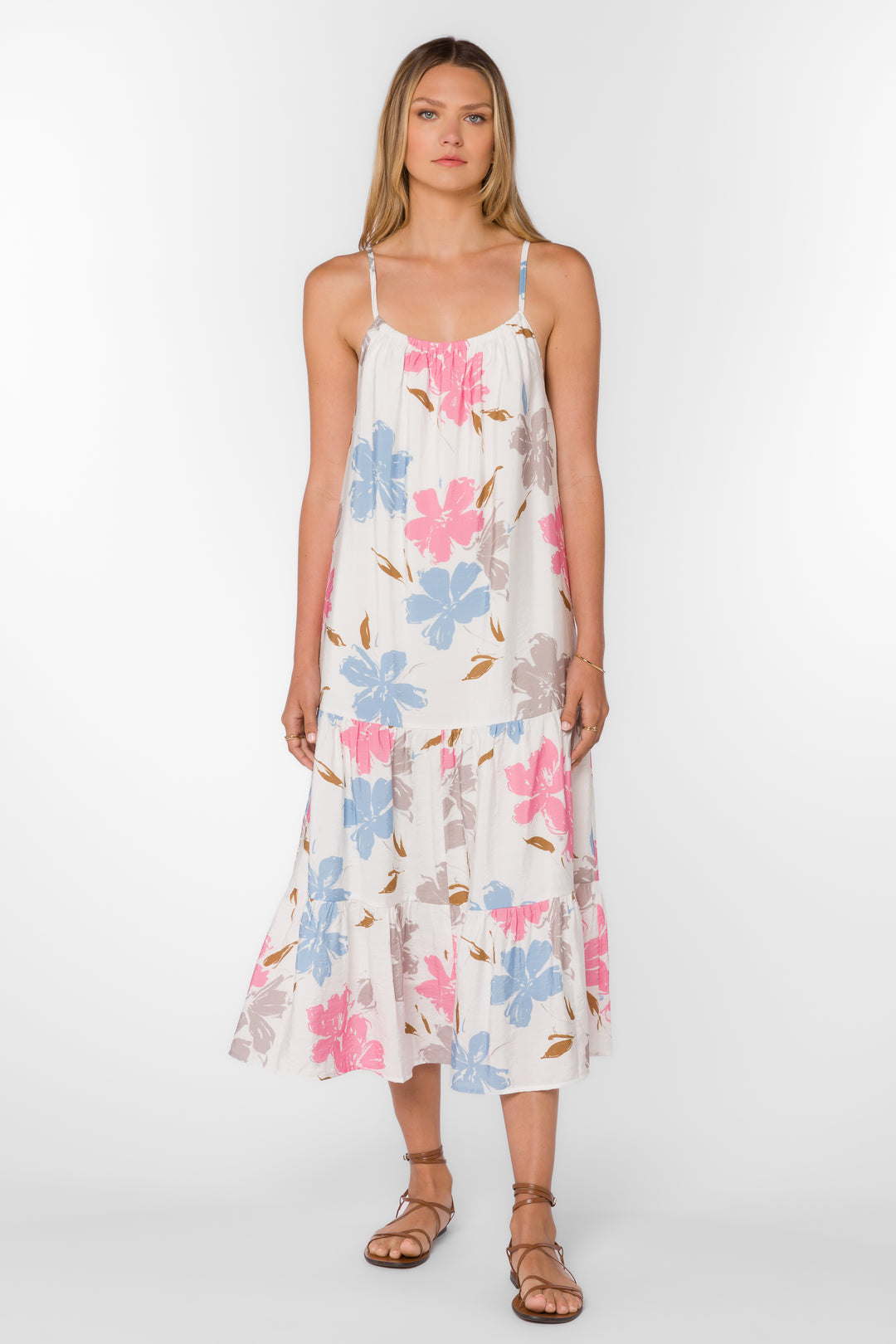 Amelie Floral Splash Dress