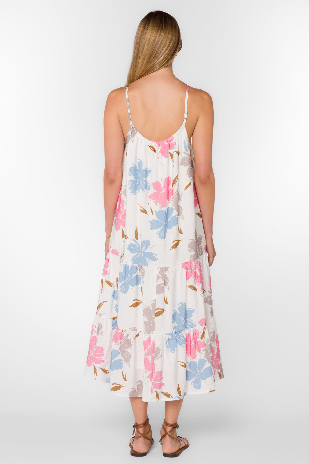 Amelie Floral Splash Dress