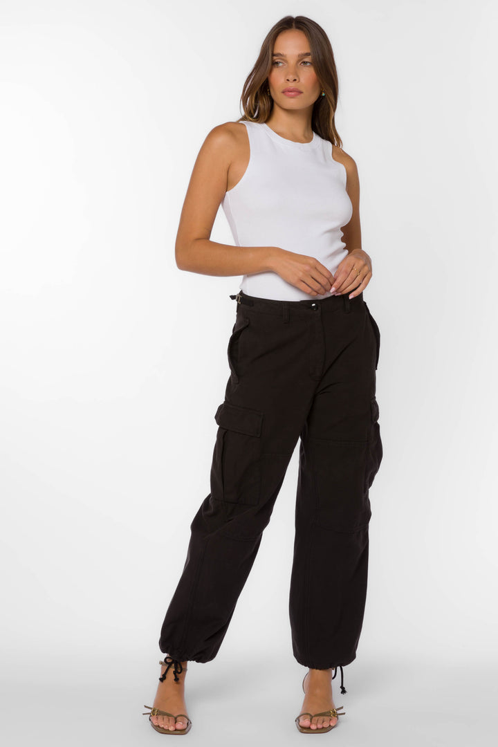 Baylor Black Pants - Bottoms - Velvet Heart Clothing