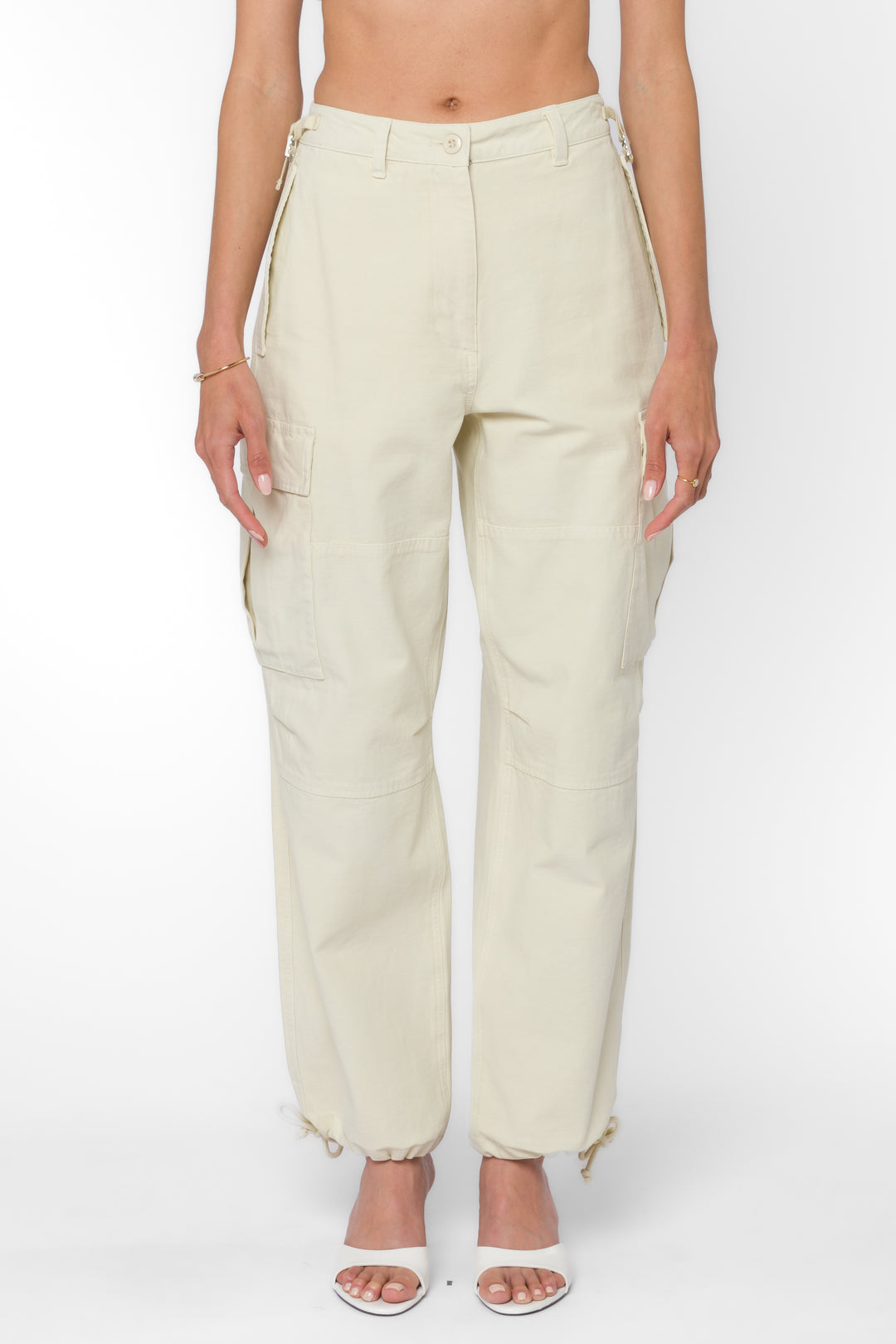 Baylor Khaki Pants - Bottoms - Velvet Heart Clothing