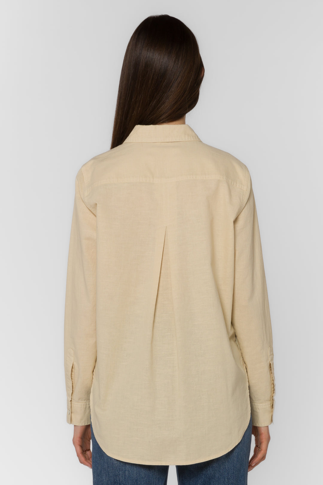 Bennett Beige Shirt - Tops - Velvet Heart Clothing