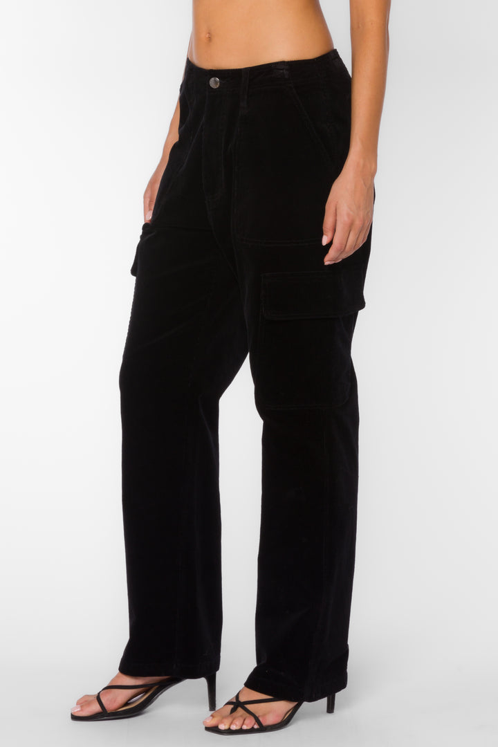 Bradley Black Pants - Bottoms - Velvet Heart Clothing