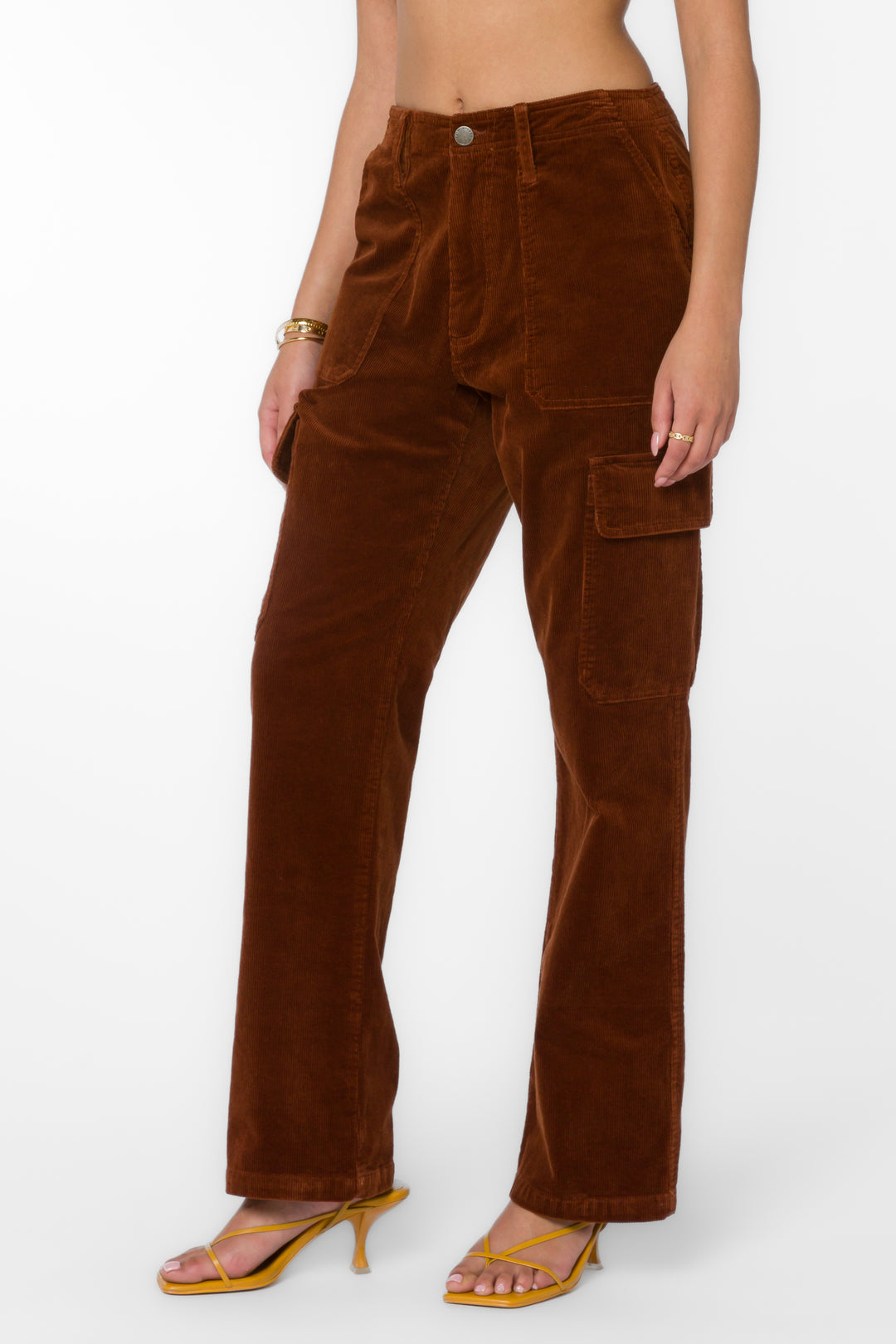 Bradley Toffee Pants - Bottoms - Velvet Heart Clothing