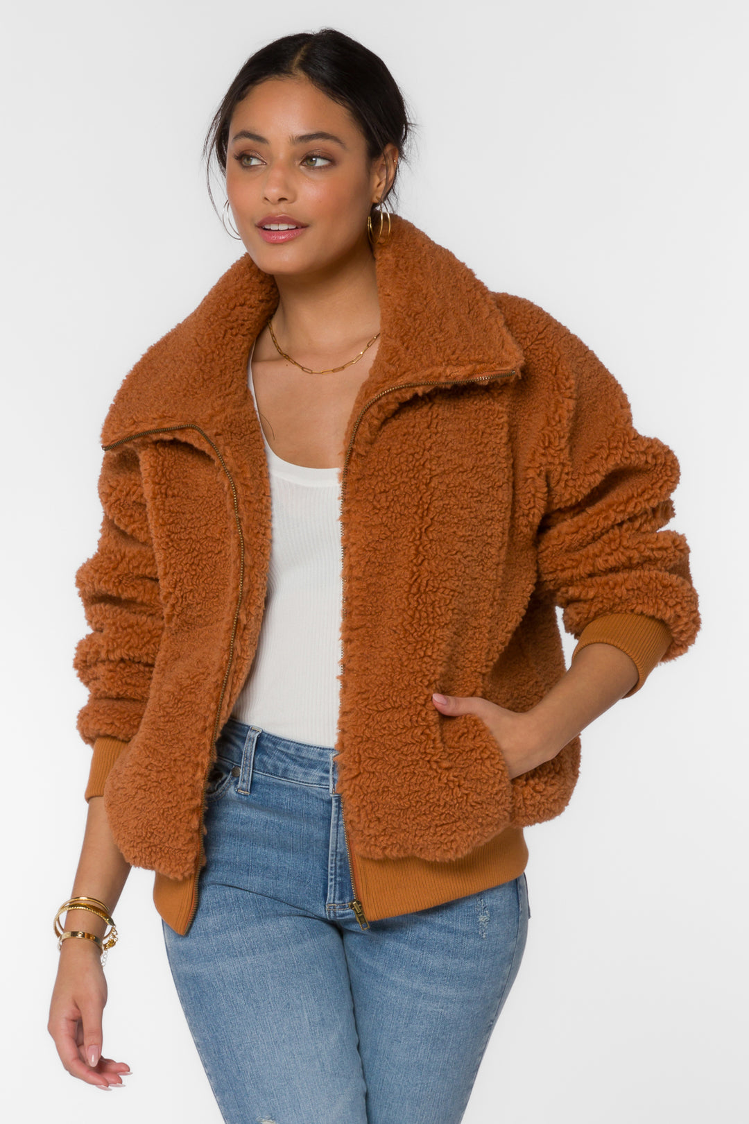 Brady Toffee Jacket - Jackets & Outerwear - Velvet Heart Clothing