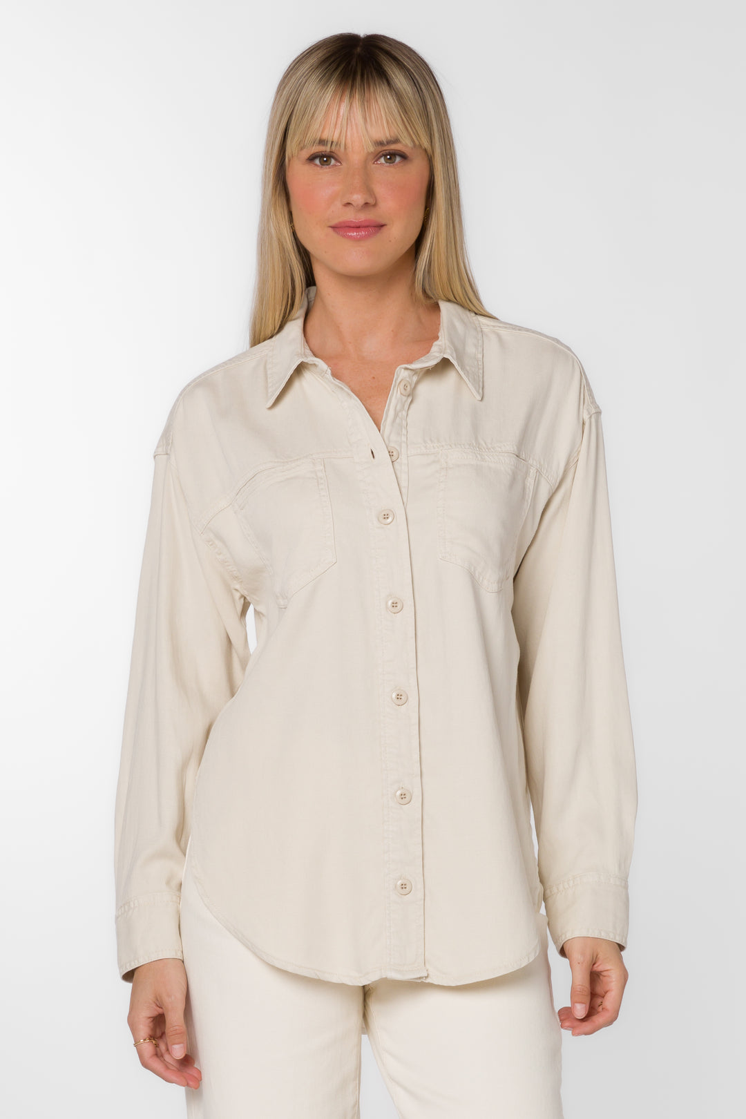 Braxton Wheat Shirt - Tops - Velvet Heart Clothing