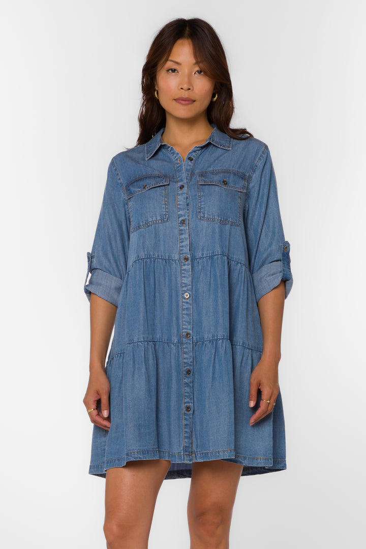 Bree Diesel Blue Dress