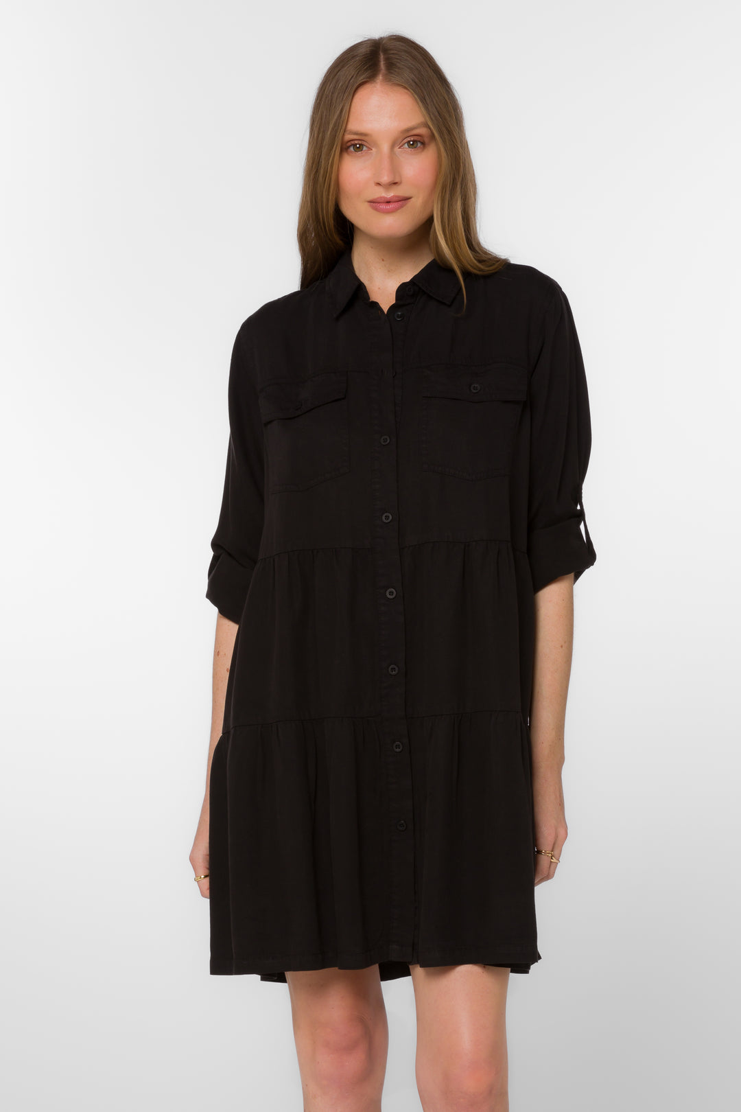 Bree Black Tencel™ Dress