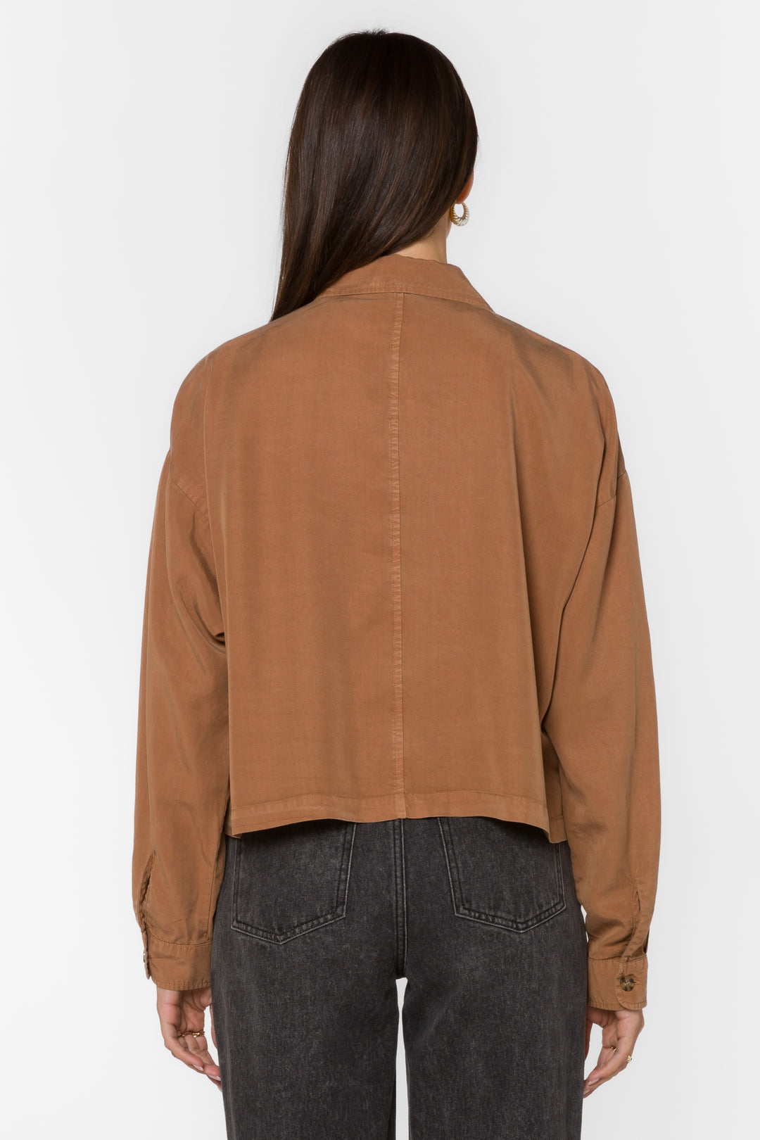 Charlynn Rustic Brown Jacket - Jackets & Outerwear - Velvet Heart Clothing