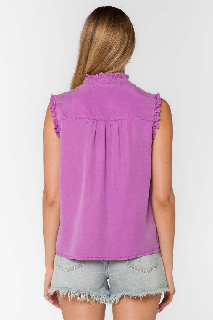 Dana Lavender Bloom Shirt