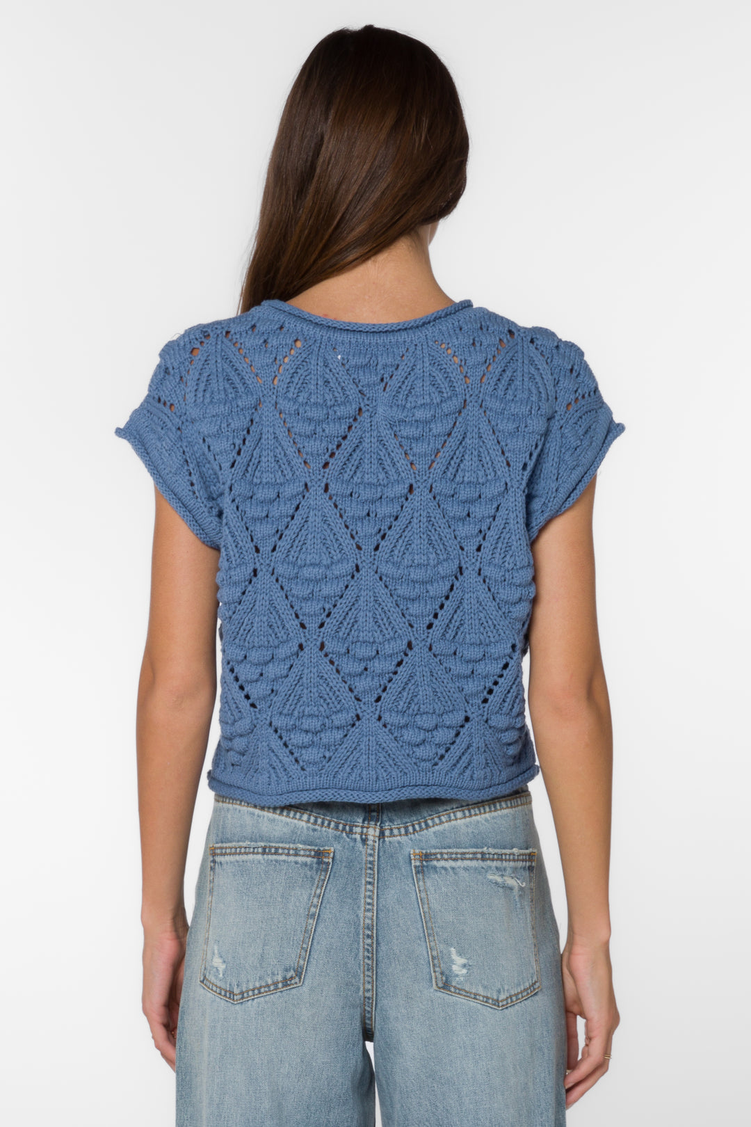 Darlita Dusk Blue Sweater