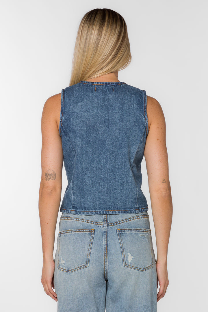 Dellis Evian Blue Vest