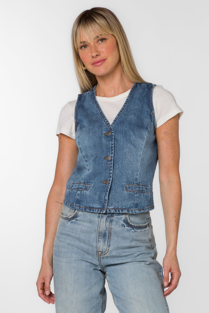 Dellis Evian Blue Vest