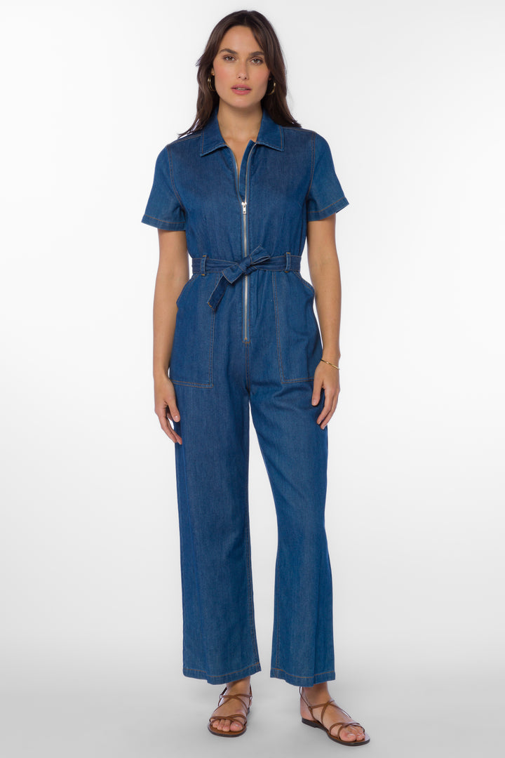 Dutch Blue Jumpsuit - Jumpsuits & Rompers - Velvet Heart Clothing