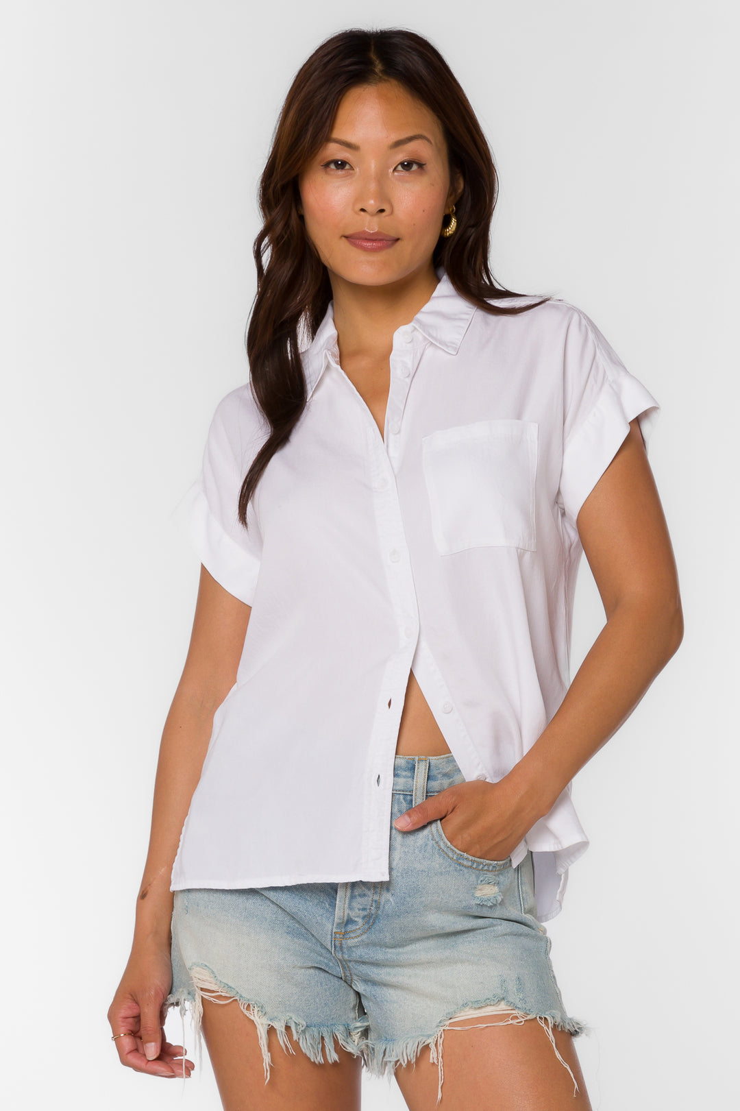 Edison Optic White Shirt