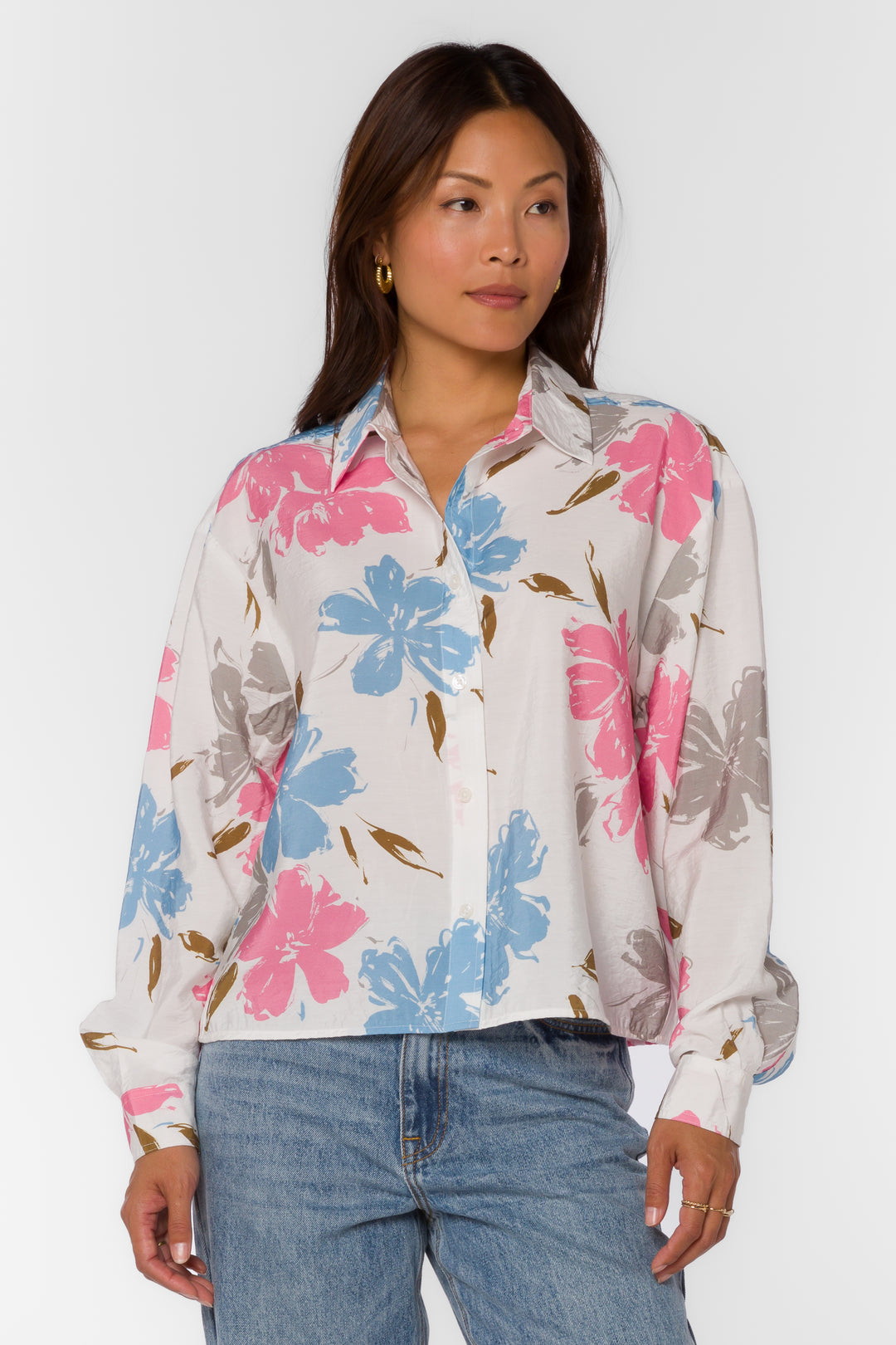 Ellery Floral Splash Shirt