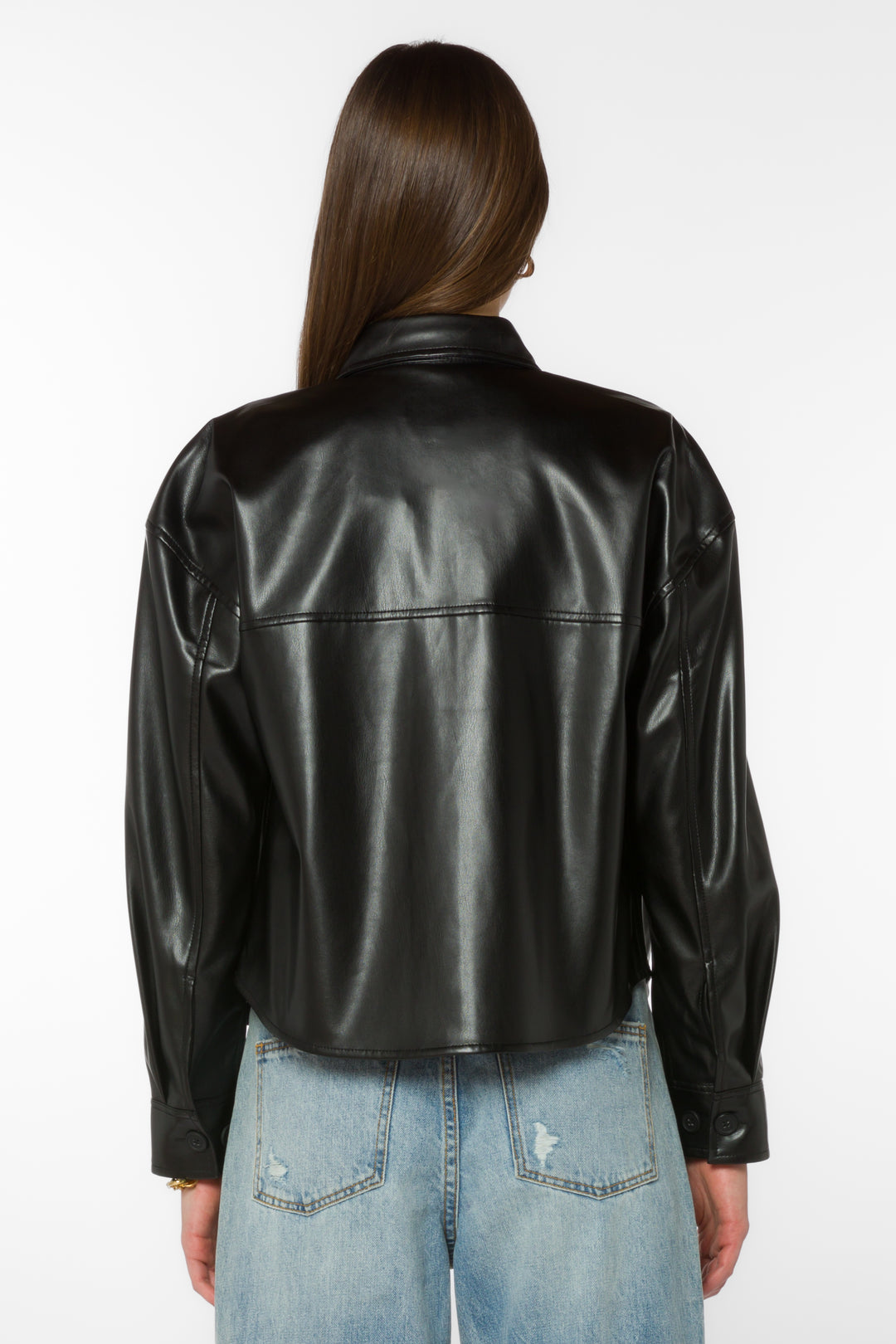 Halo Black Leather Jacket - Jackets & Outerwear - Velvet Heart Clothing