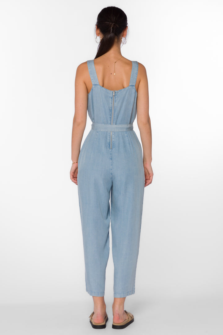 Harlee Classic Indigo Jumpsuit - Jumpsuits & Rompers - Velvet Heart Clothing