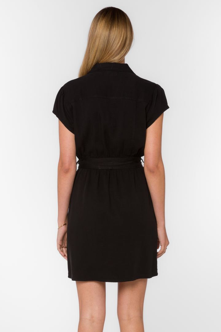 Javen Black Dress