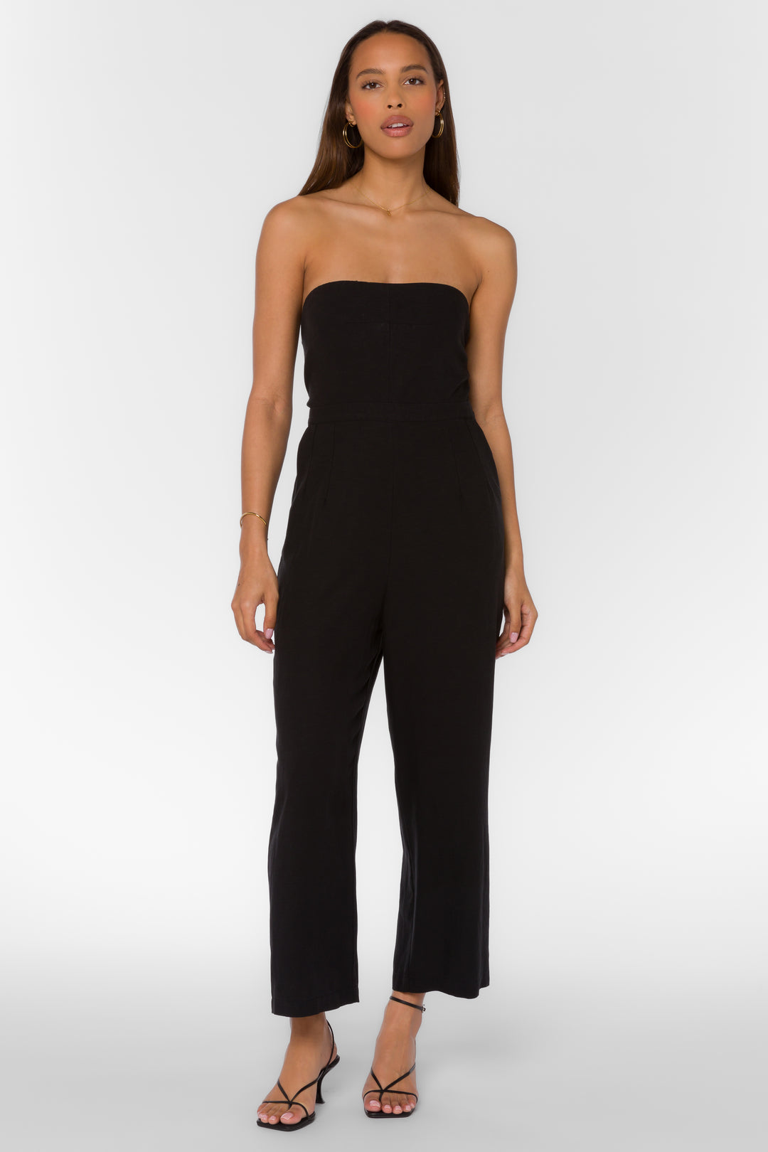 Jeanie Black Jumpsuit - Jumpsuits & Rompers - Velvet Heart Clothing