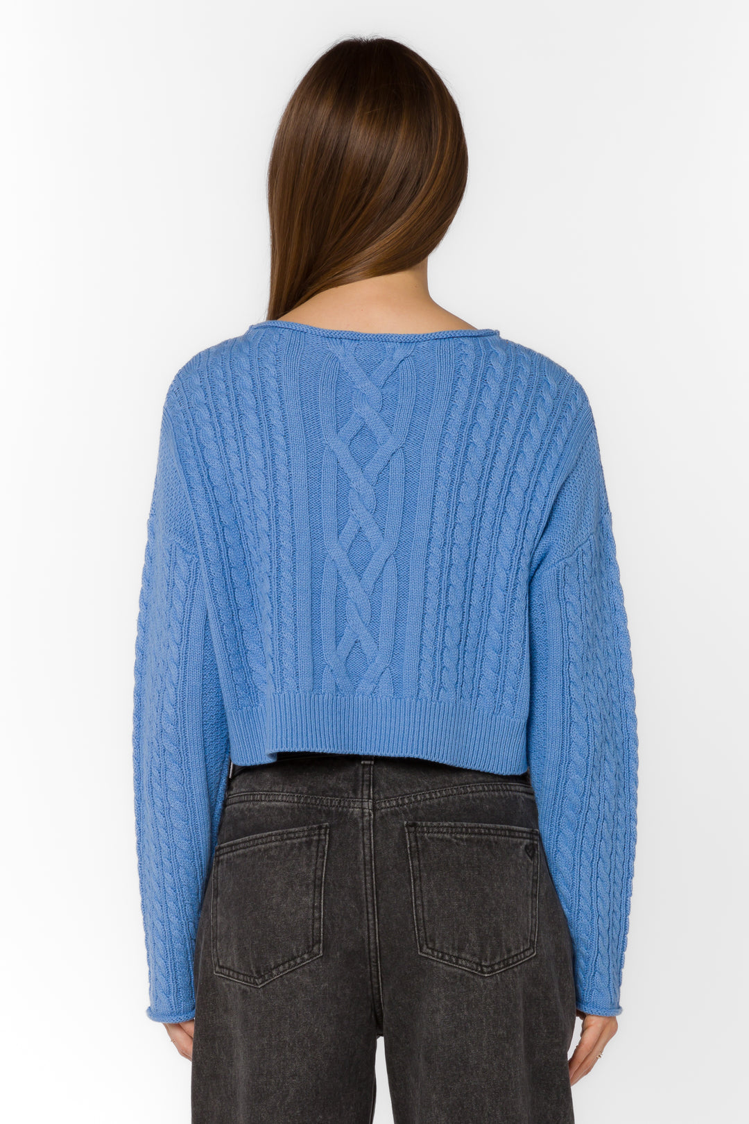 Jennevie Baja Blue Sweater - Sweaters - Velvet Heart Clothing