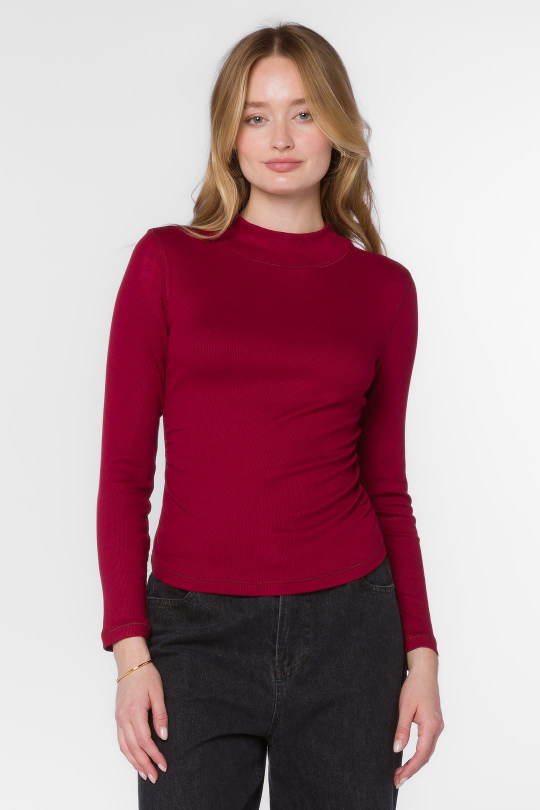 Kamari Cabernet Top - Tops - Velvet Heart Clothing