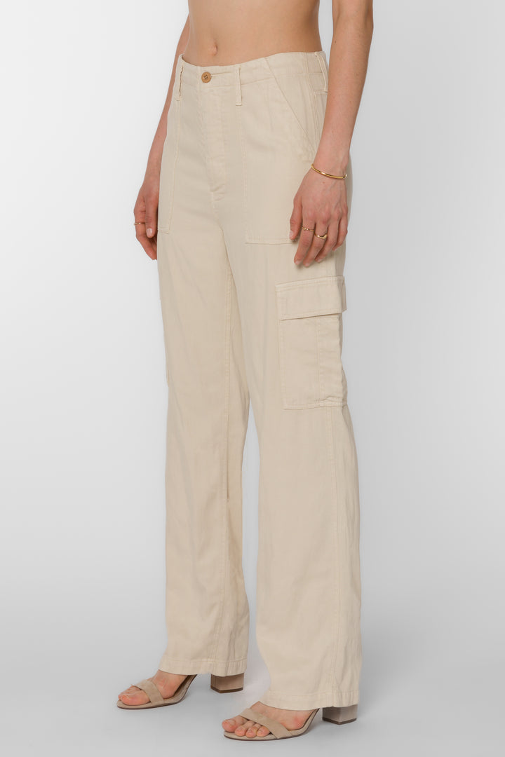 Knoll Ivory Pants - Bottoms - Velvet Heart Clothing