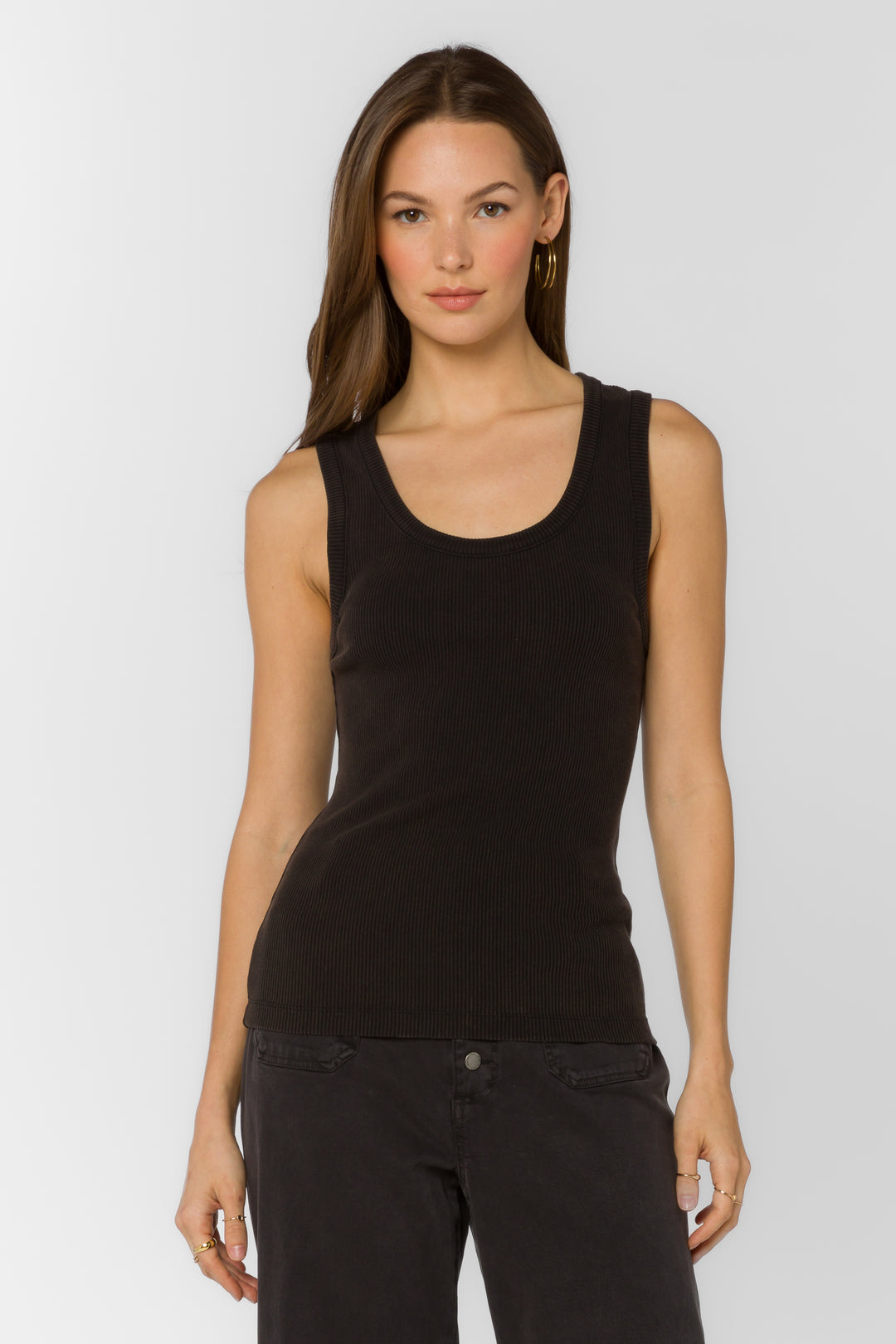 Larisa Black Tank