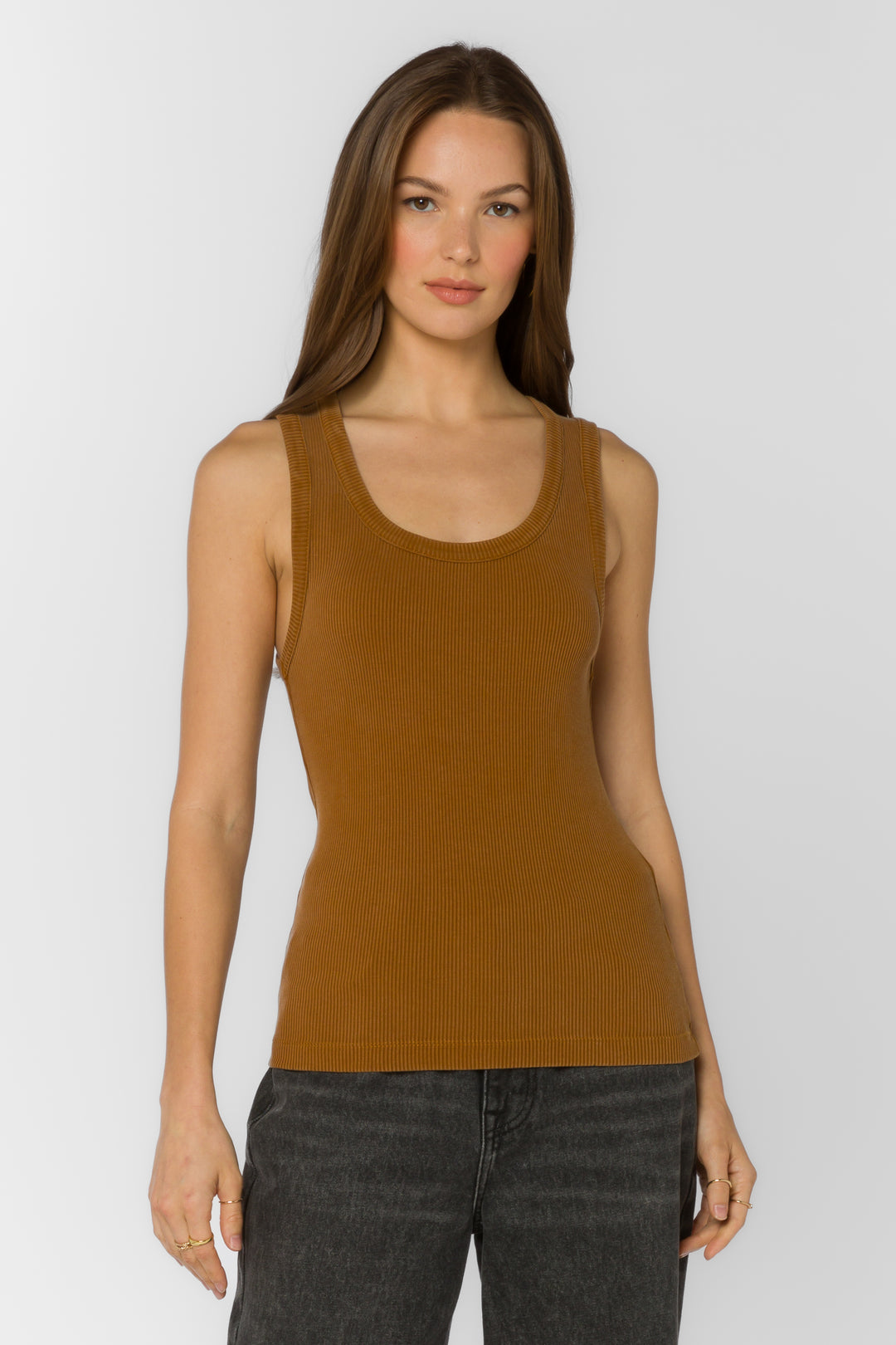 Larisa Burlap Tank