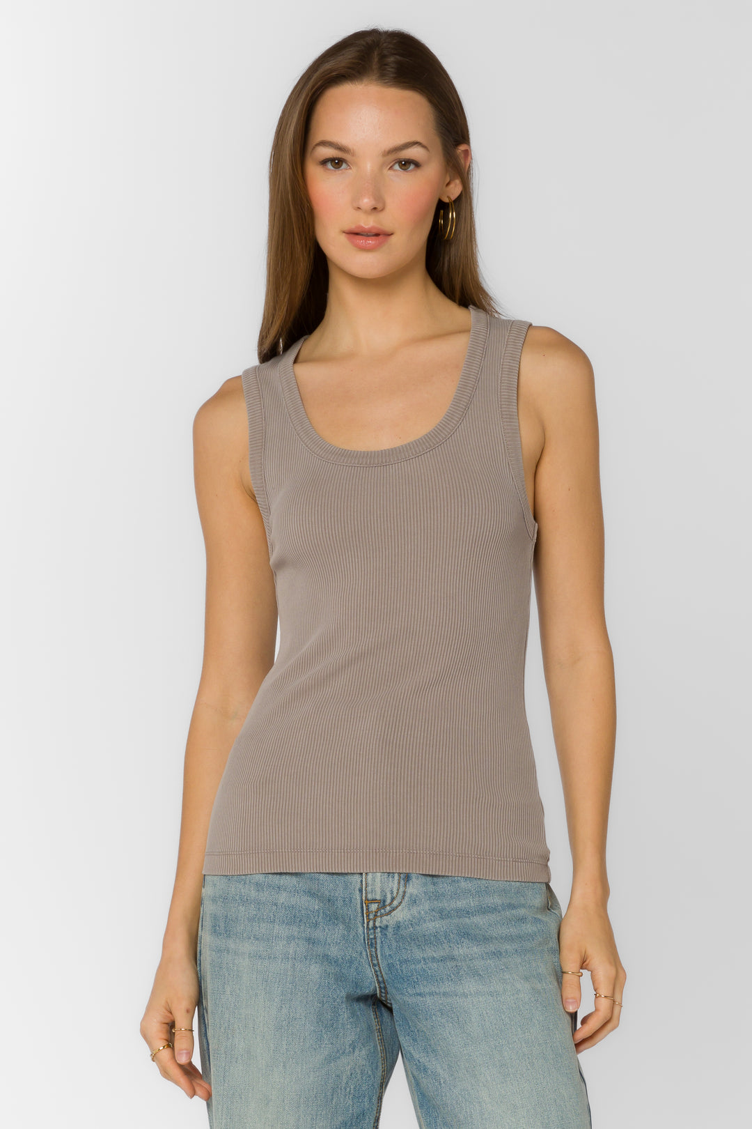 Larisa Storm Grey Tank