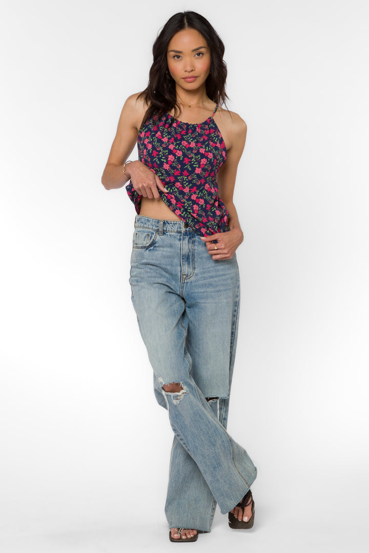 Liezel Ditsy Floral Cami - Tops - Velvet Heart Clothing