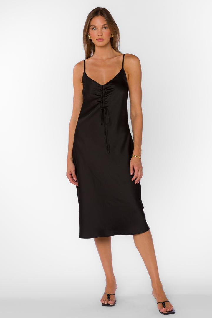 Livvy Black Dress - Dresses - Velvet Heart Clothing