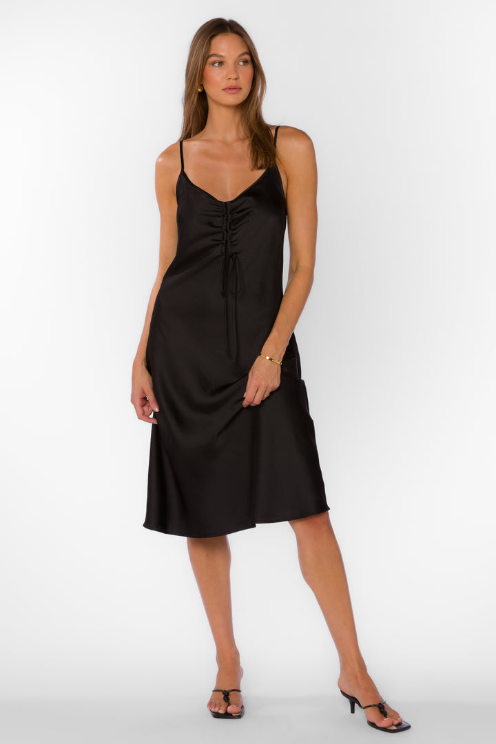 Livvy Black Dress - Dresses - Velvet Heart Clothing