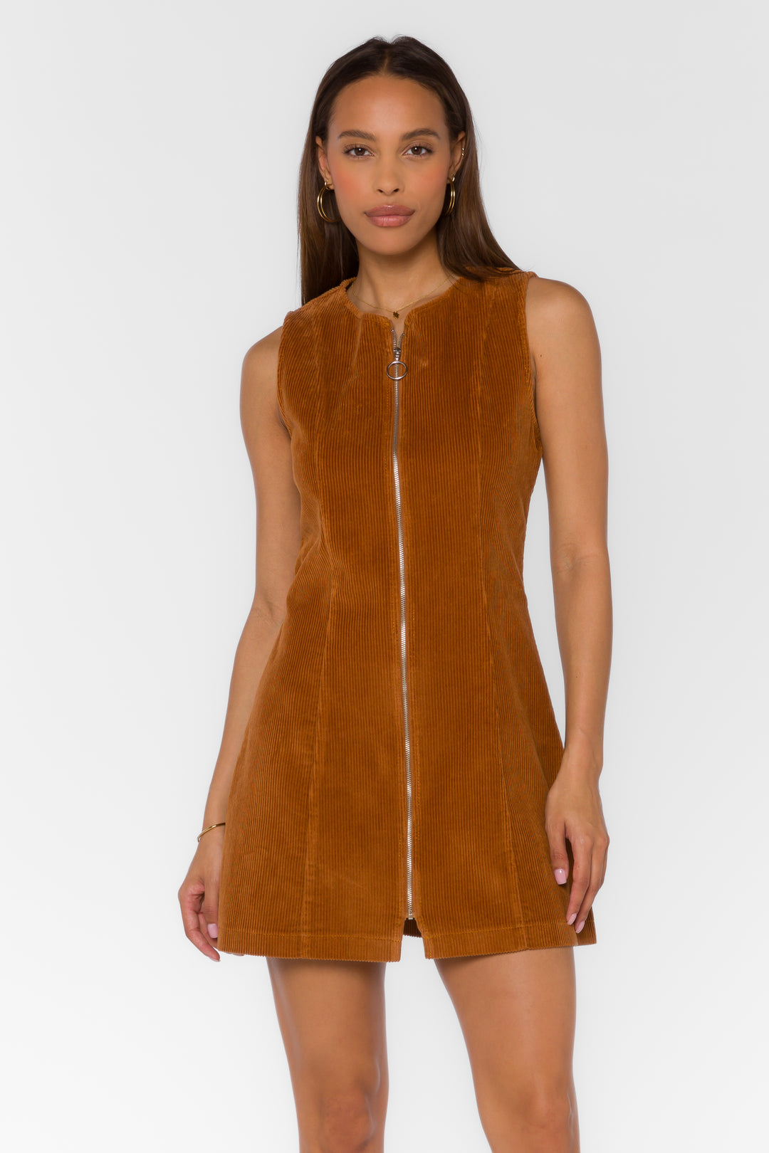 Madera Brown Clove Dress - Dresses - Velvet Heart Clothing