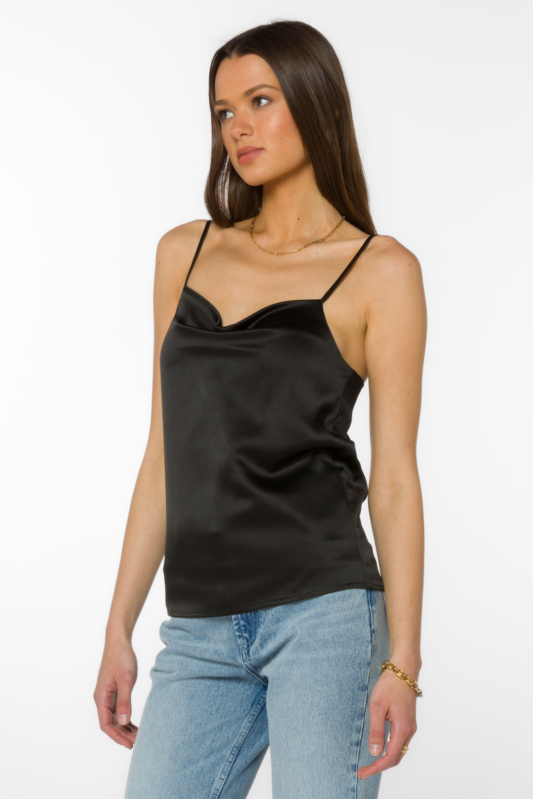 Mindy Black Top - Tops - Velvet Heart Clothing