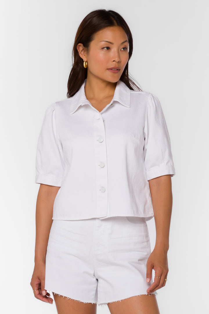 Miriana Optic White Shirt