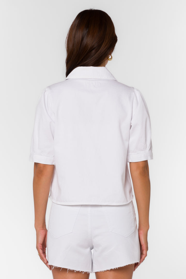 Miriana Optic White Shirt