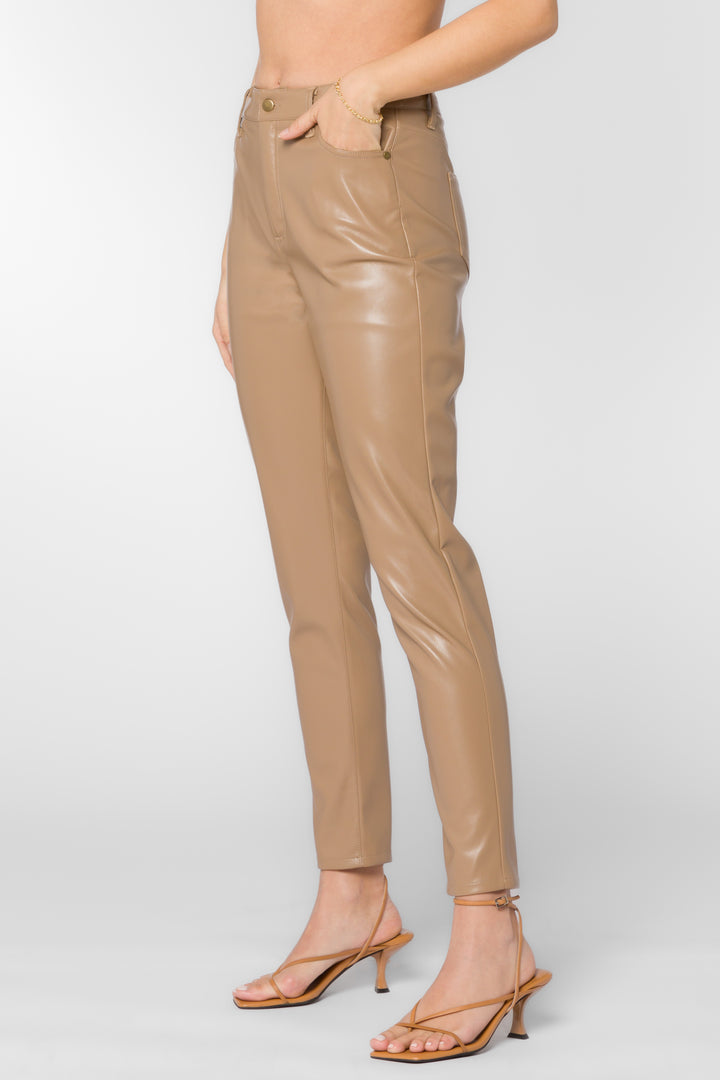 Nile Tan Pants - Bottoms - Velvet Heart Clothing