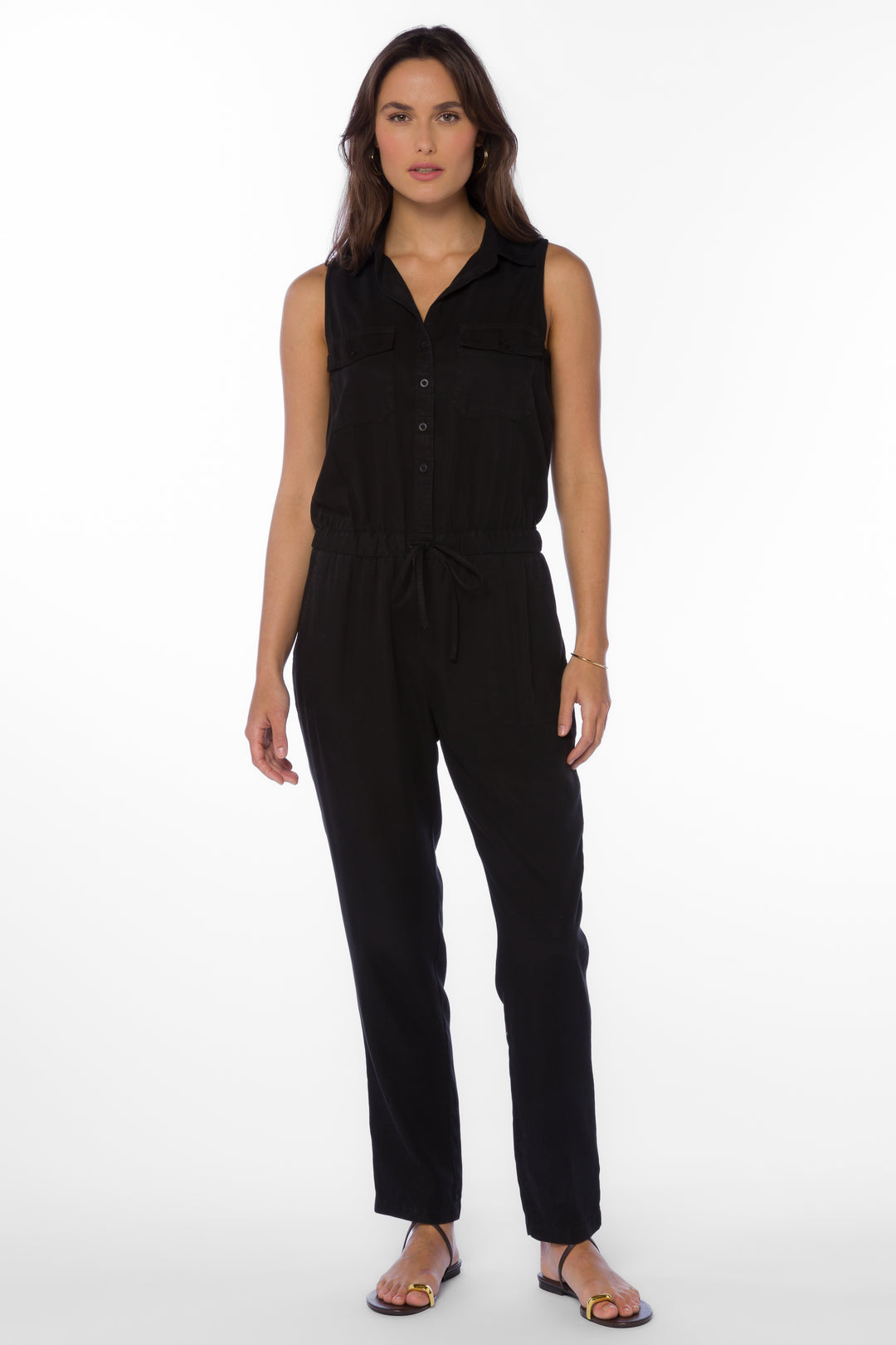 Orilia Black Jumpsuit - Jumpsuits & Rompers - Velvet Heart Clothing