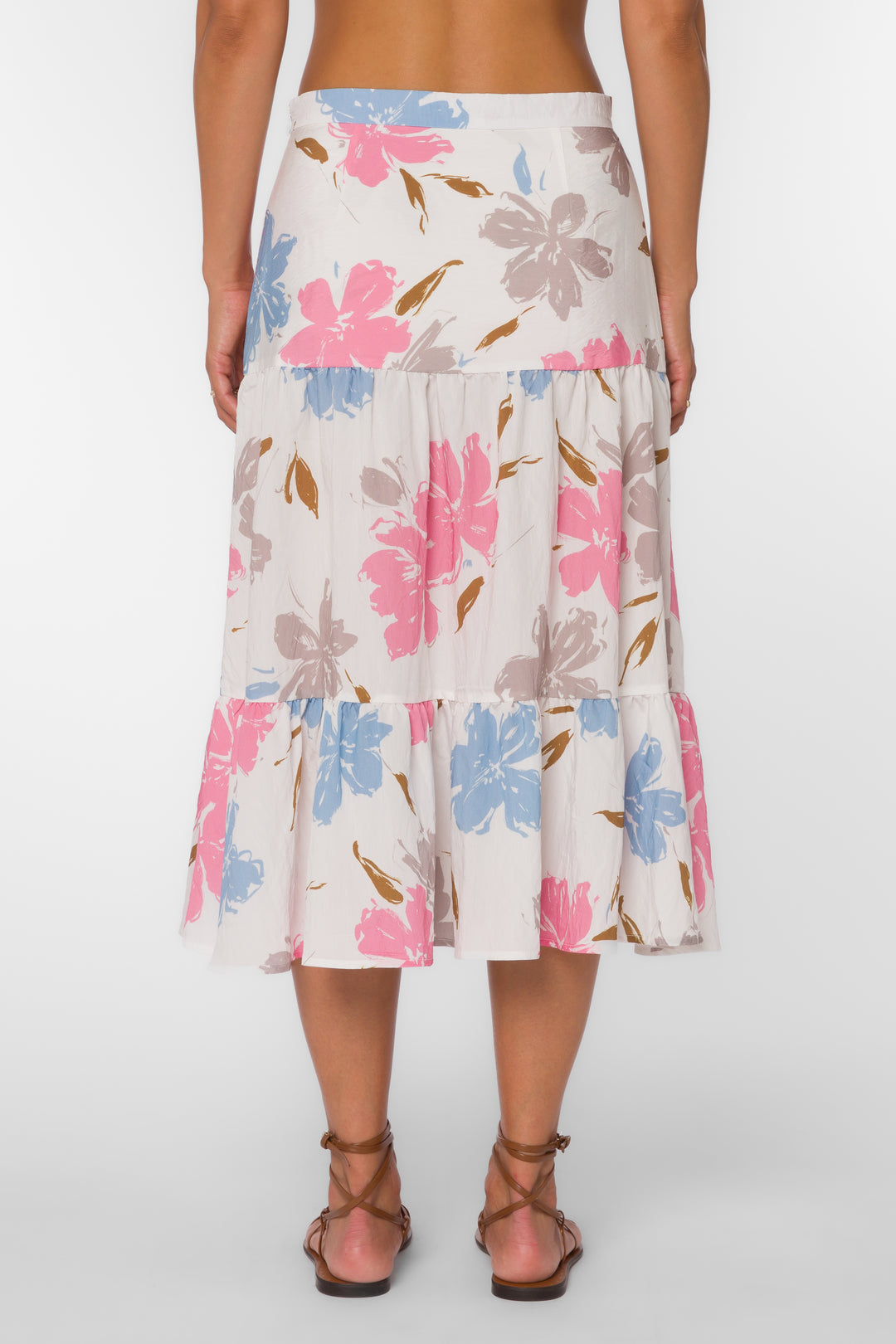 Perla Floral Splash Skirt