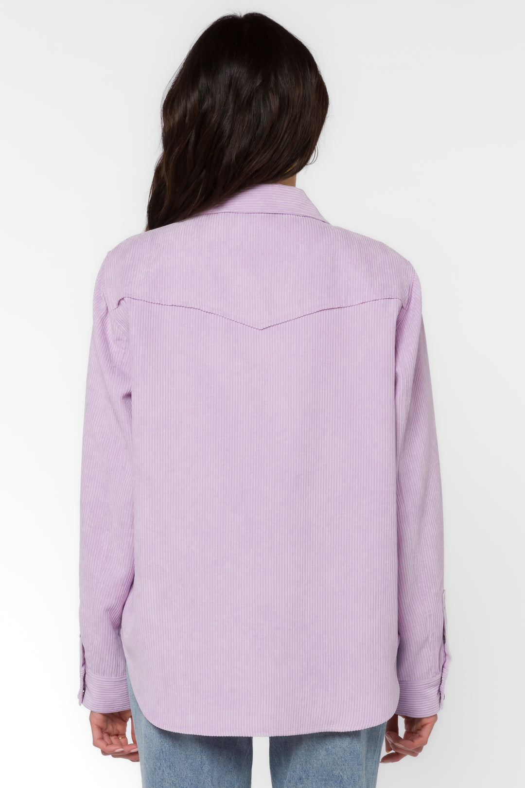 Raquel Pastel Lilac Shirt - Tops - Velvet Heart Clothing