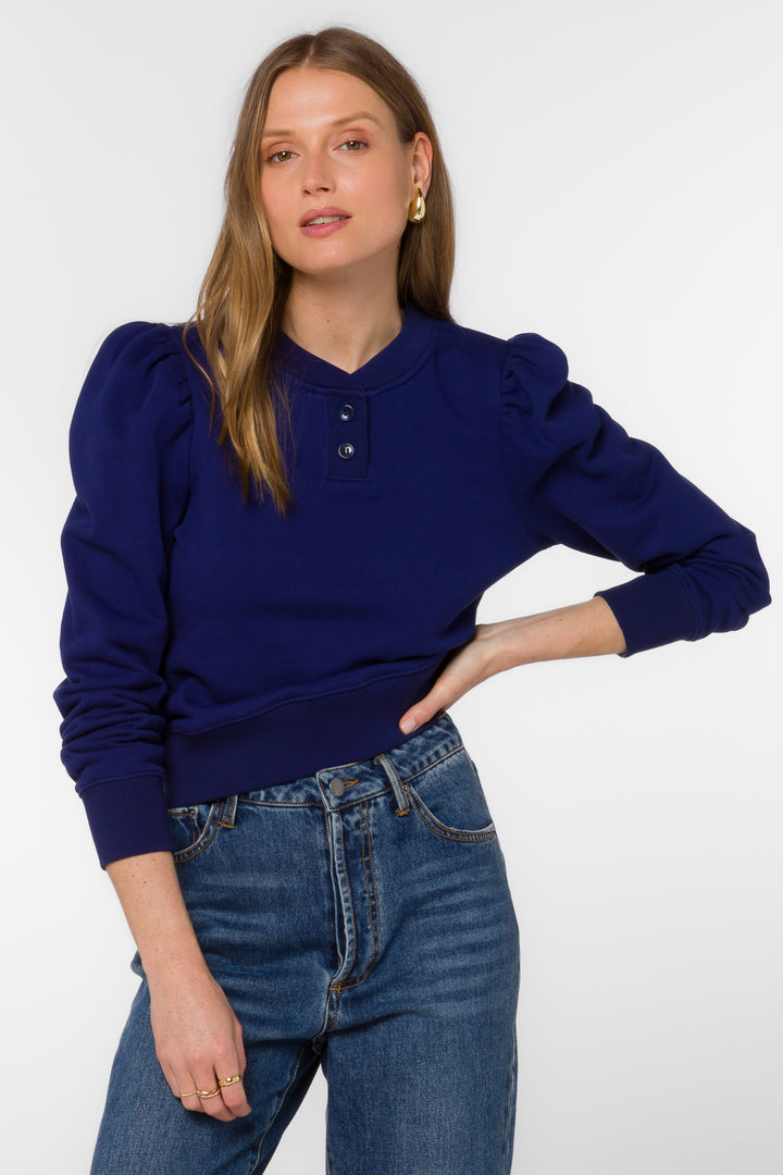 Ronelyn Twilight Navy Sweatshirt