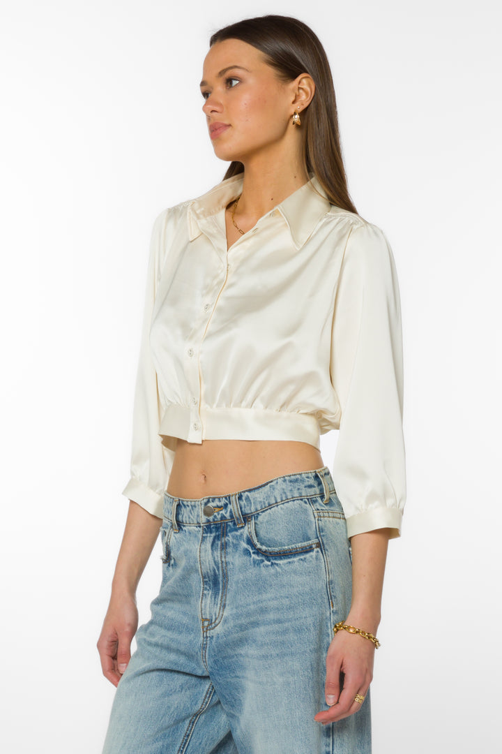 Rosie Cloud Blouse - Tops - Velvet Heart Clothing