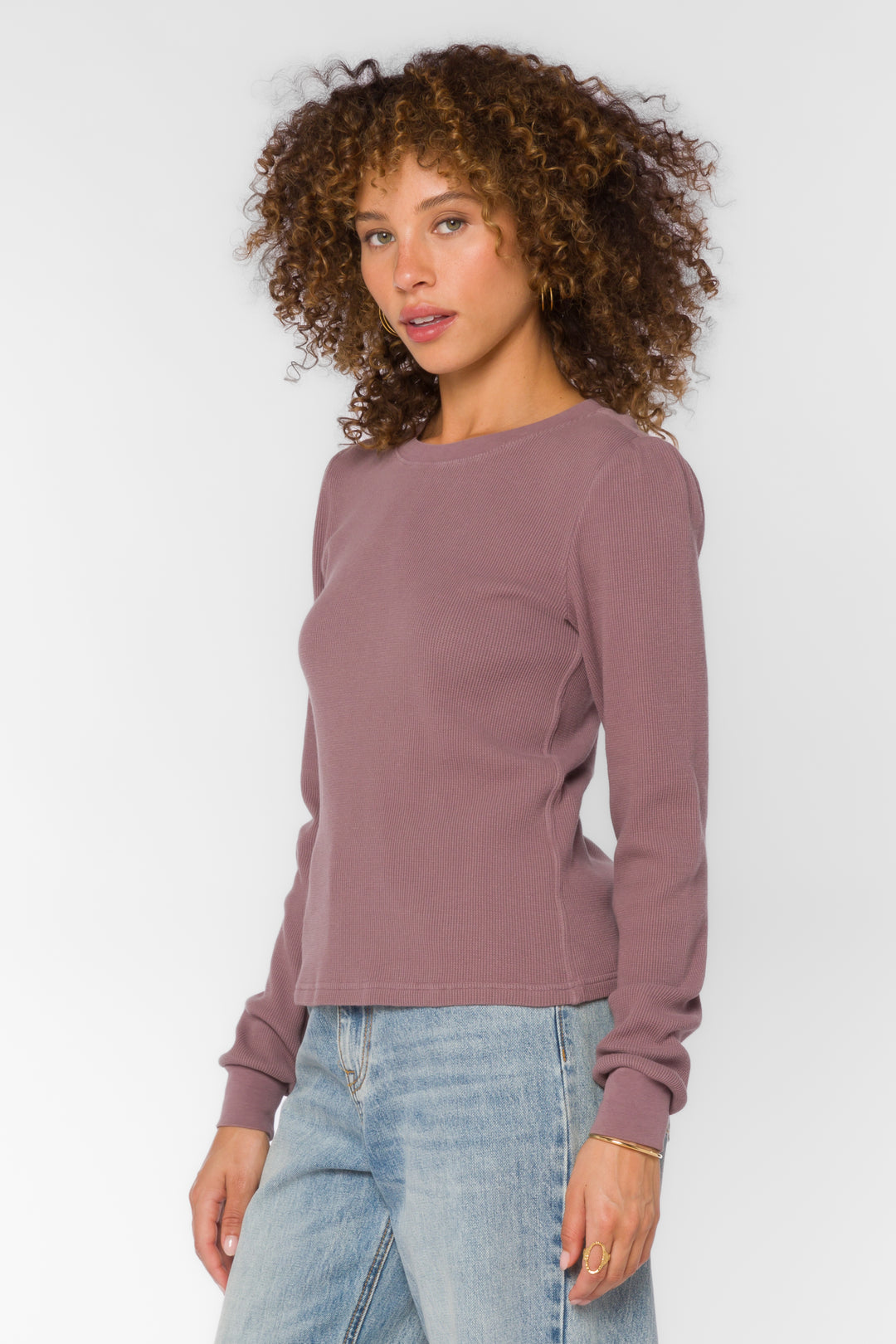 Russel Mauve Top - Tops - Velvet Heart Clothing