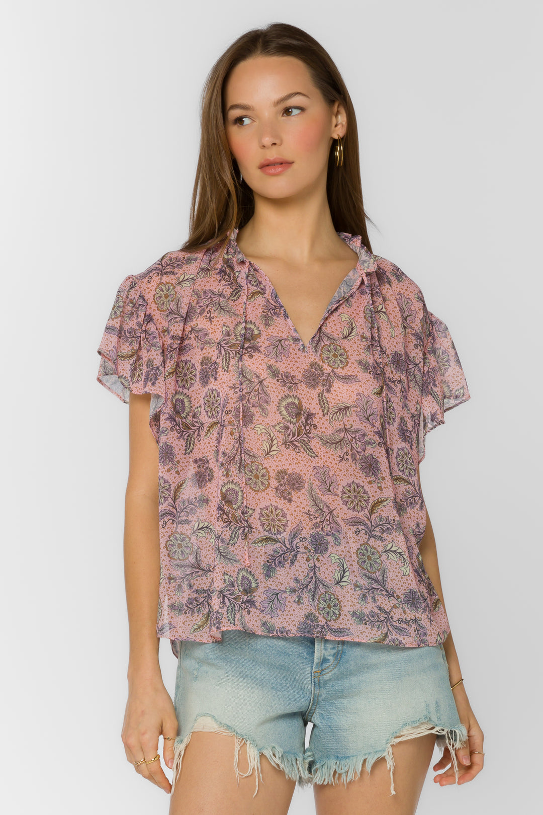 Sarah Kawaii Bloom Blouse