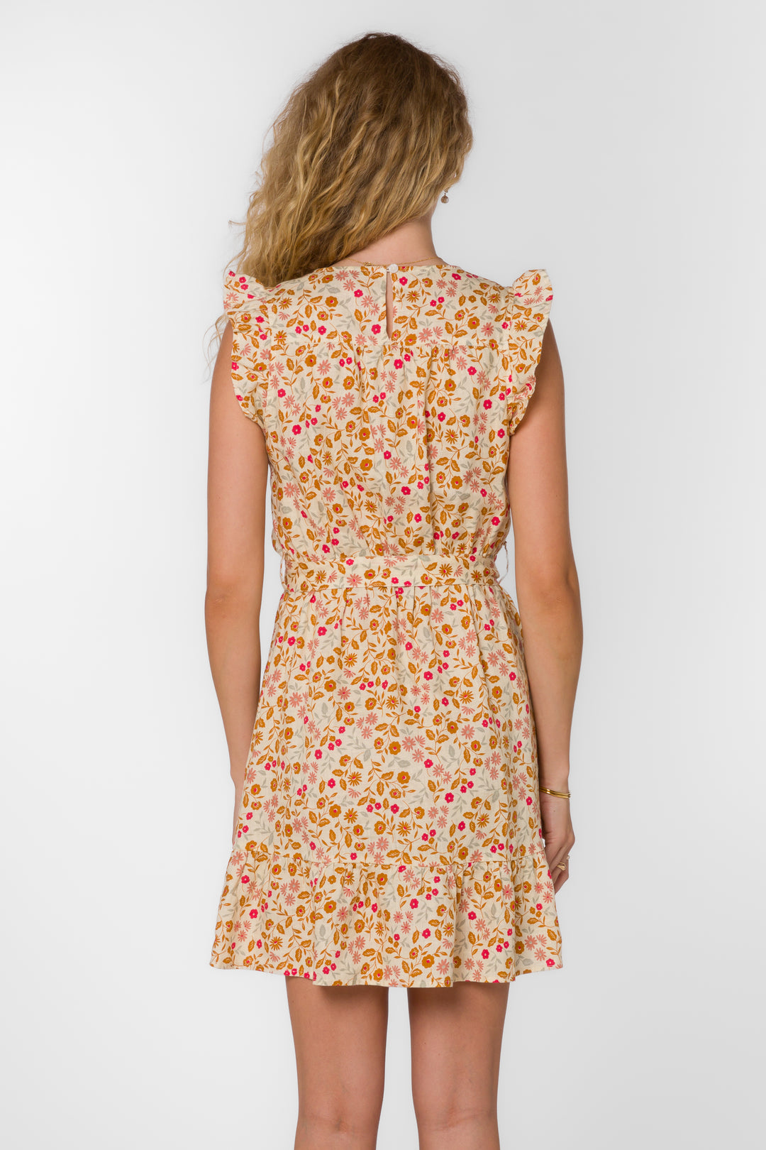 Tabatha Brown Ditsy Floral Dress - Dresses - Velvet Heart Clothing