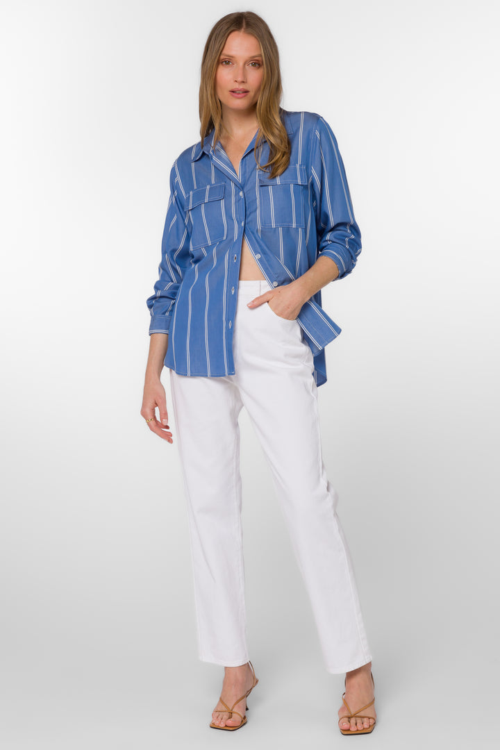 Talma Periwinkle Shirt