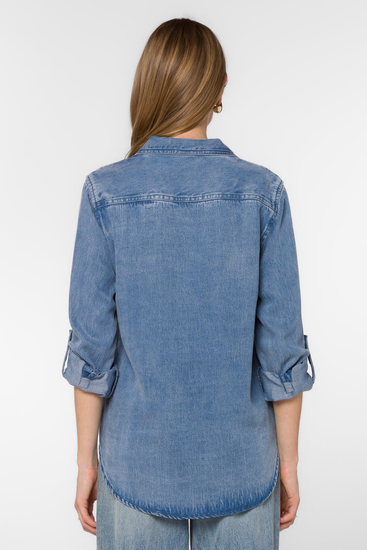 Talma Uptown Blue Shirt