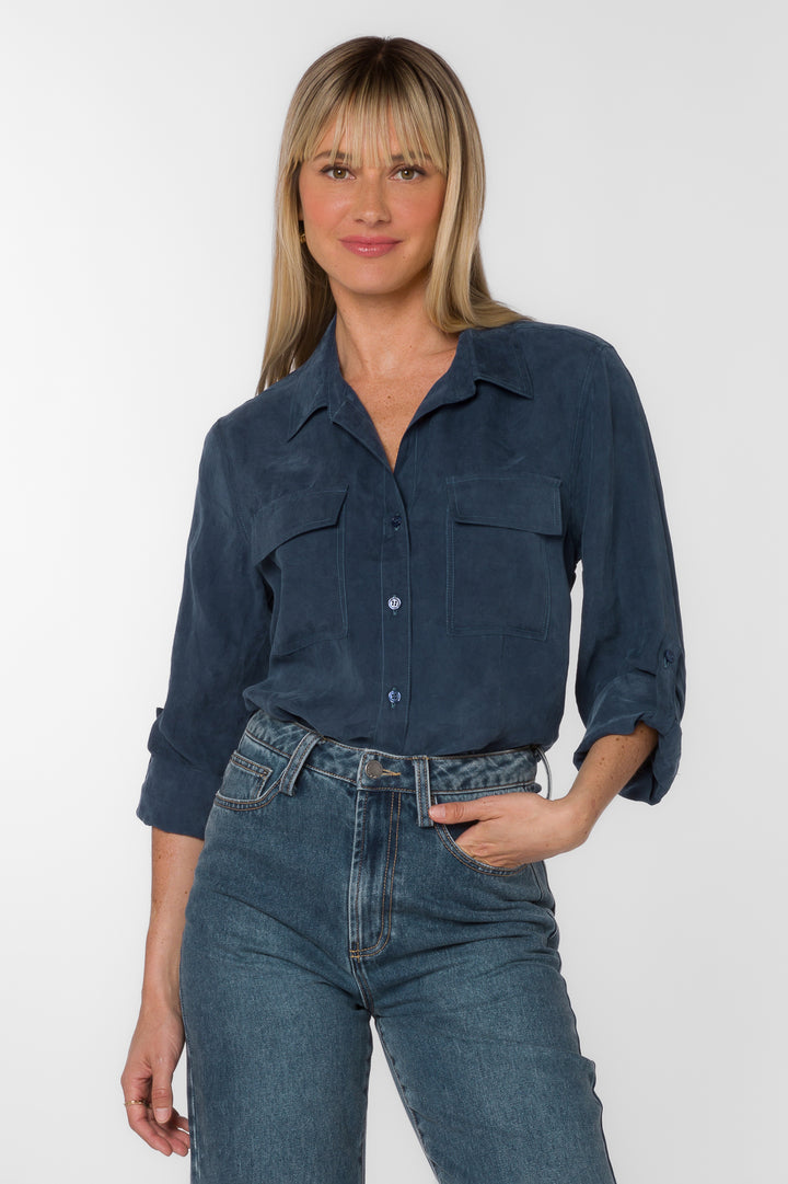 Talma Navy Shirt